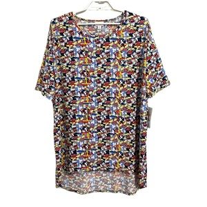 Lularoe Disney Mickey Mouse Emotions Irma Tunic